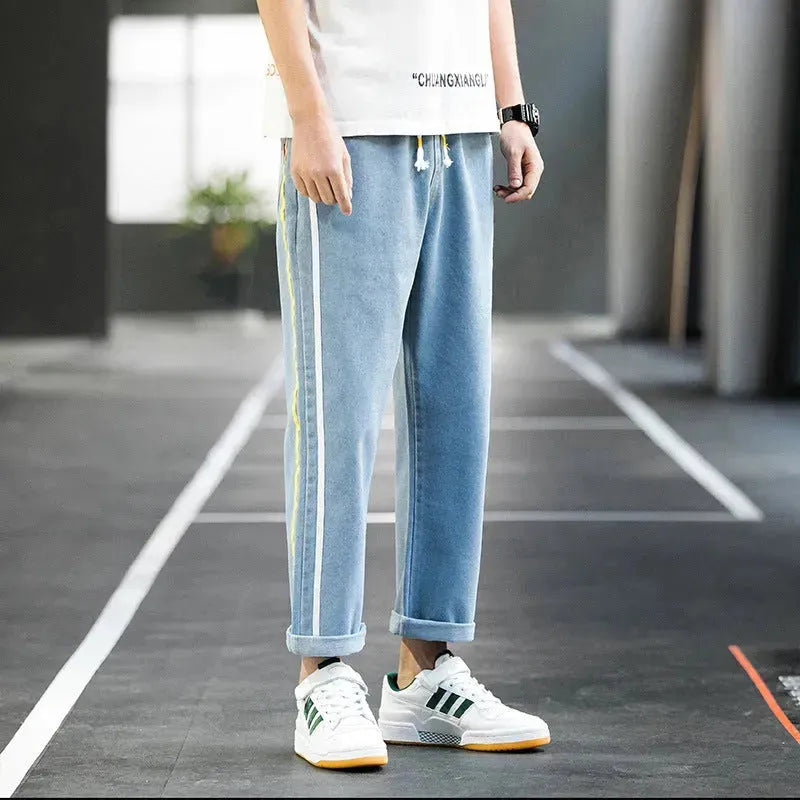 Men Casual pants Denim Jeans trousers, wide-leg pants - EX-STOCK CANADA