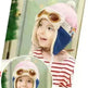 Baby and Toddler Winter hat Hooded Winter Pilot  Beanie Warm baby cap - EX-STOCK CANADA