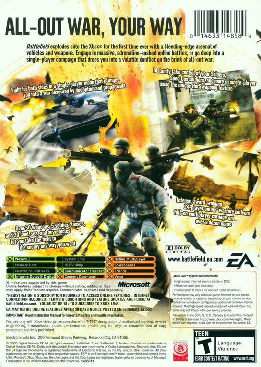 Battlefield 2: Modern Combat 
