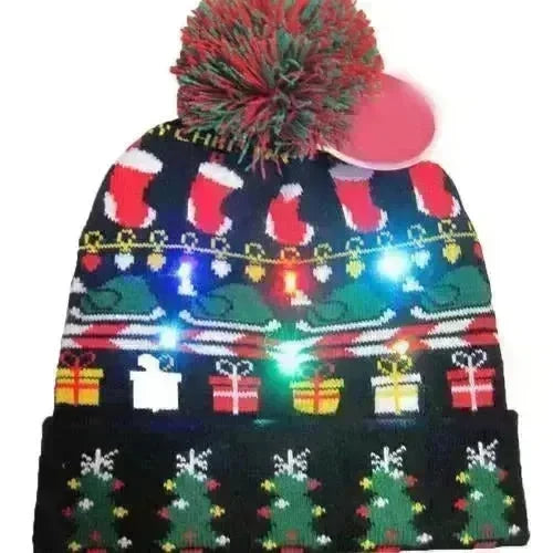 LED Light Christmas  Beanies - EX-STOCK CANADA