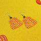 Halloween Day Ornament Colorful Ghost Eyes Funny Acrylic Earrings For Women - EX-STOCK Canada