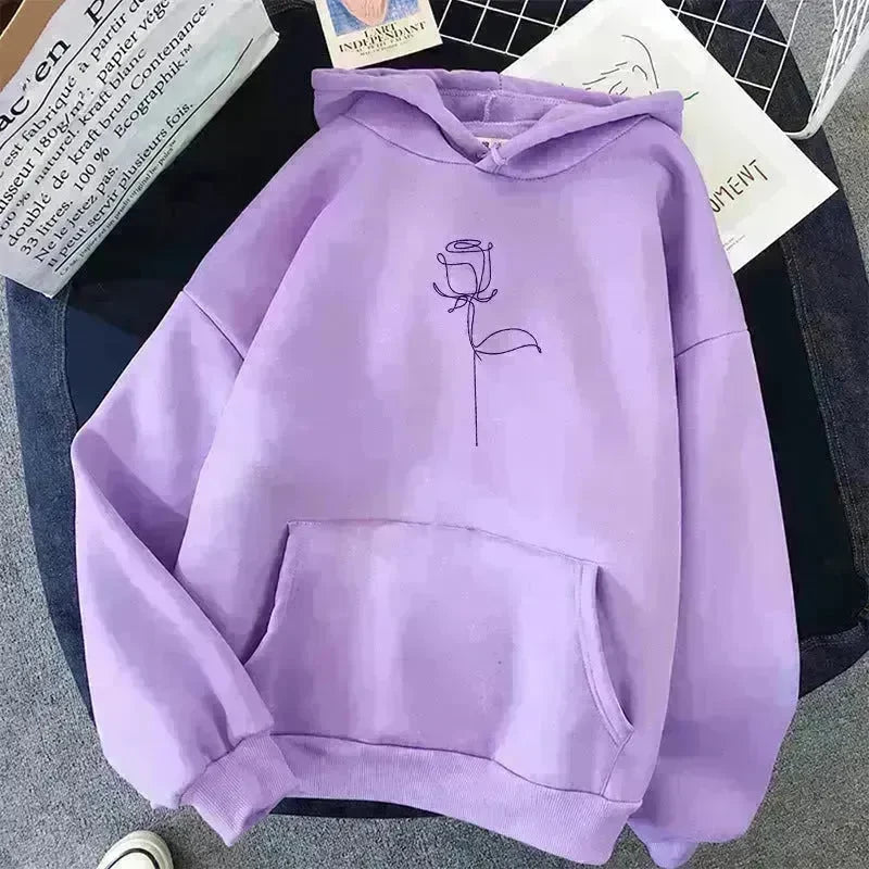 Rosane - Rozendruk Hoodies Big Pocket Sweatshirts Unisex - EX-STOCK CANADA