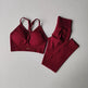 C3M European And American High Waist Sweat-absorbent Workout Clothes Sling Yoga Suit - EX-STOCK CANADA