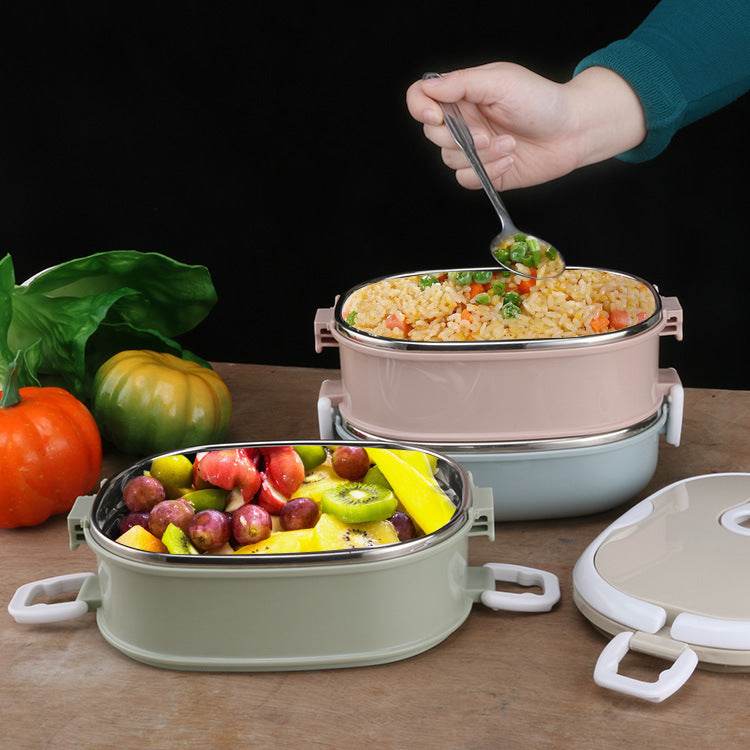 Stainless steel lunch box - EX-STOCK Canada