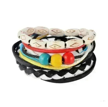 Multilayer Hemp Rope Beaded Bracelet for men and women - EX-STOCK CANADA