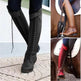 Women's Over-the-Knee Lace-Up Equestrian Boots – Black, Brown & Red | Sizes 34–43