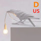 Creative Auspicious Bird Resin Wall Lamp Decoration - EX-STOCK CANADA