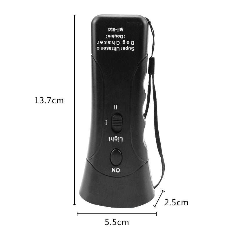 3-in-1 Anti Barking Dog Training Device Ultrasonic Dog Training Repeller  LED Flashlight EX-STOCK Canada 