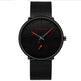Simple ultra-thin watch round mesh belt watch - EX-STOCK Canada