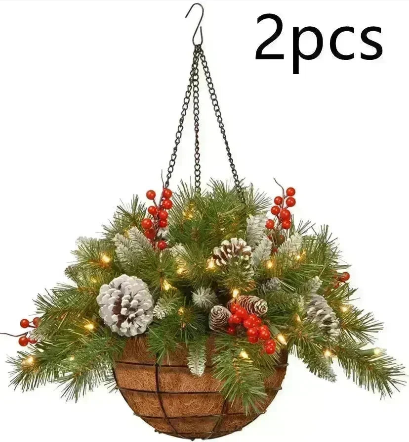 Christmas Door Hanging Christmas Wall Decoration - EX-STOCK CANADA