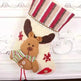 Christmas Stockings Gift Bag Flannel Small Size Hanging Decorations - EX-STOCK CANADA