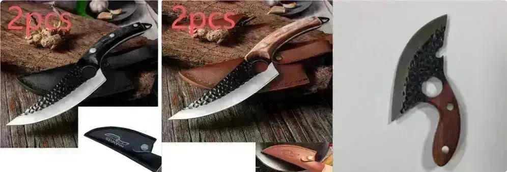 Kitchen Meat chopping Knife Barbeque Knife with Bottle opener - EX-STOCK CANADA