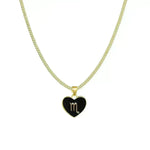 12 Constellation Women's Personalized Heart shaped Clavicle Chain Fashion Necklaces - EX-STOCK CANADA