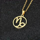 12 Constellation Necklace Accessories Stainless Steel Necklace - EX-STOCK CANADA