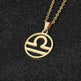 12 Constellation Necklace Accessories Stainless Steel Necklace - EX-STOCK CANADA