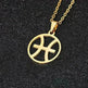 12 Constellation Necklace Accessories Stainless Steel Necklace - EX-STOCK CANADA