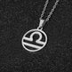 12 Constellation Necklace Accessories Stainless Steel Necklace - EX-STOCK CANADA