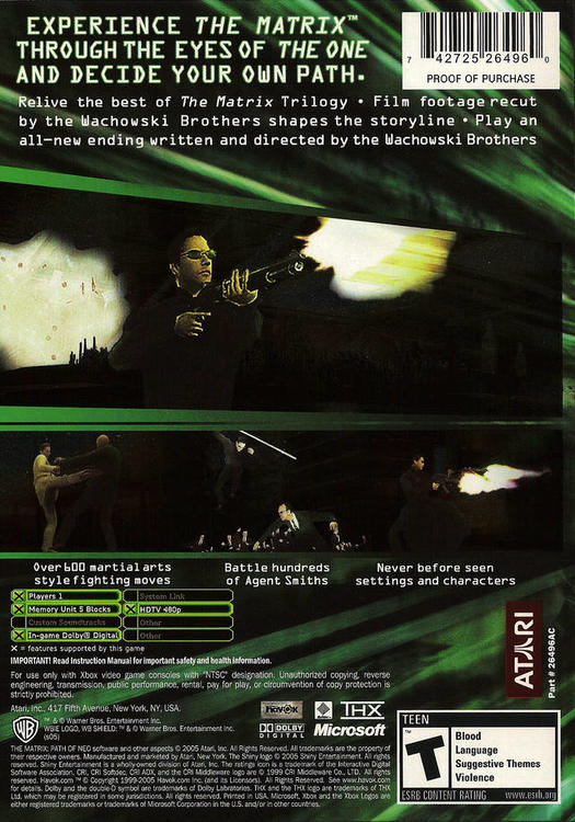 The Matrix: Path of Neo 