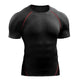 Quick Drying Men Short Sleeve Exercise Running Workout T-shirt Top - EX-STOCK Canada