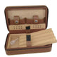 Travel Cigar Humidor - Best Portable Leather Travel Cigar Humidifier Box - EX-STOCK Canada
