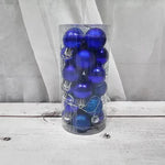 Decoración navideña bola de Navidad mate brillante