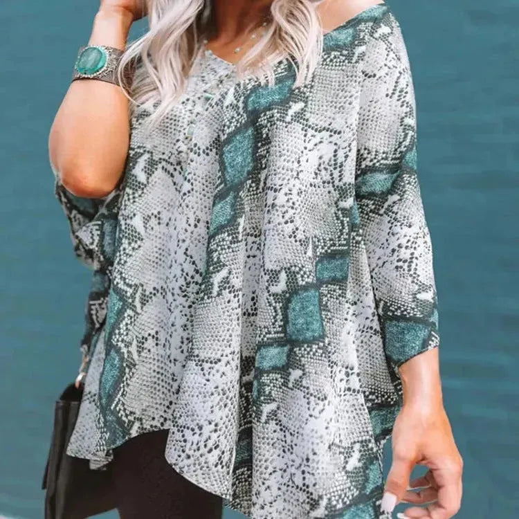 Casual Summer Beach vacation blouse top  women - EX-STOCK CANADA