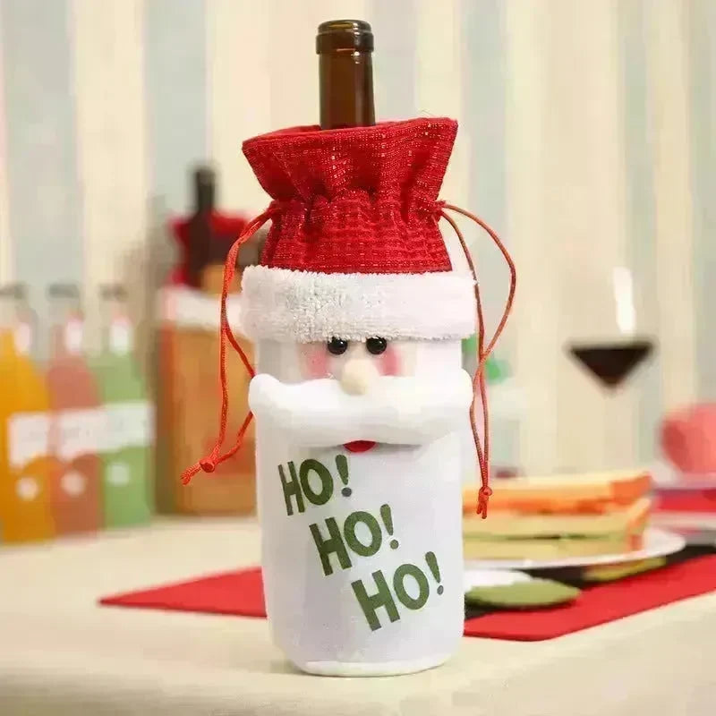 Christmas Decorations Christmas Wine Bottle Socks - EX-STOCK CANADA