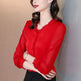 New Solid Color Chiffon Long-sleeved Shirt For Women - EX-STOCK CANADA