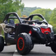 2026 2X24V CAN AM MAVERICK 4X4 2 Seater DELUXE Kids Ride On Car with Remote Control 