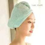 Women's Microfiber Hair Dryer Cap Absorbent Hair Towel. - EX-STOCK CANADA