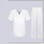 Women Nurse Uniform Female - Hospital Nurse Costume - V Neck Top Pants Set - EX-STOCK Canada