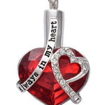Crystal Heart Pendant - EX-STOCK Canada