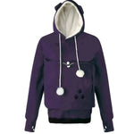Women Embroidery Big Pocket Hoodie Pullovers Fall Winter Sweatshirt - EX-STOCK CANADA