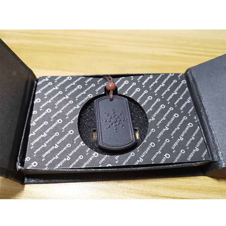 Anti-EMF Radiation Protection Necklace – Negative Ion Wellness Pendant