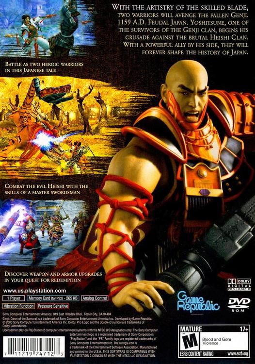 Genji: Dawn of the Samurai 
