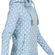 Women Printed loose hooded sweatshirt - EX-STOCK CANADA
