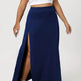 Women's High Waist Slit Solid Color Side Slit Maxi Skirt - EX-STOCK Canada