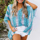 Casual Summer Beach vacation blouse top  women - EX-STOCK CANADA