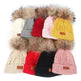 Children Winter Hat kids beanies Kids winter hat baby boy and girl warm woolen beanies faux fur beanies - EX-STOCK CANADA