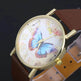 Roman scale butterfly belt watch Fashion universal gold shell watch - EX-STOCK Canada