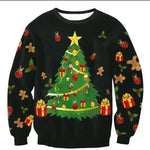 UGLY CHRISTMAS SWEATER Vacation Santa Elf Funny Womens Men Sweaters Tops Autumn Winter Clothing - EX-STOCK CANADA