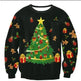 UGLY CHRISTMAS SWEATER Vacation Santa Elf Funny Womens Men Sweaters Tops Autumn Winter Clothing - EX-STOCK CANADA