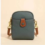 Lychee Pattern Mobile Phone Bag Small High Quality Leather Crossbody Bags For Women Wallet - EX-STOCK Canada