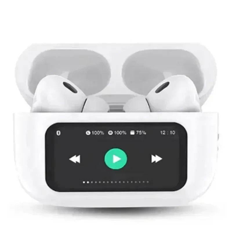 Touch Screen Bluetooth Headset With Screen TWS Active Noise Reduction - EX-STOCK Canada