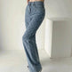 Retro Fashion Denim Boot-cut Pants Women Jeans Pants for Ladies - EX-STOCK Canada
