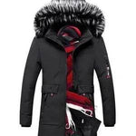 Fur Collar Hoodie Winter Parka Jacket for men - EX-STOCK Canada
