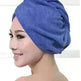 Women's Microfiber Hair Dryer Cap Absorbent Hair Towel. - EX-STOCK CANADA