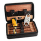 Travel Cigar Humidor - Best Portable Leather Travel Cigar Humidifier Box - EX-STOCK Canada