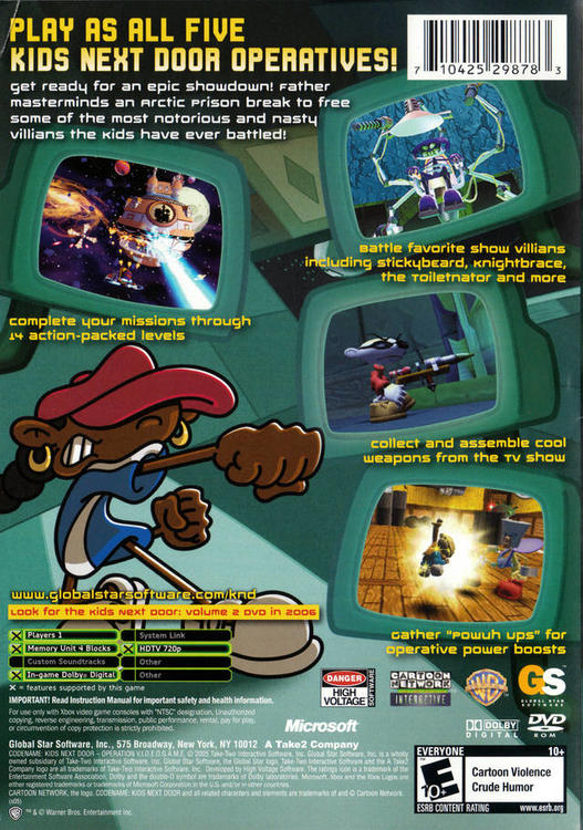 Codename: Kids Next Door: Operation V.I.D.E.O.G.A.M.E 