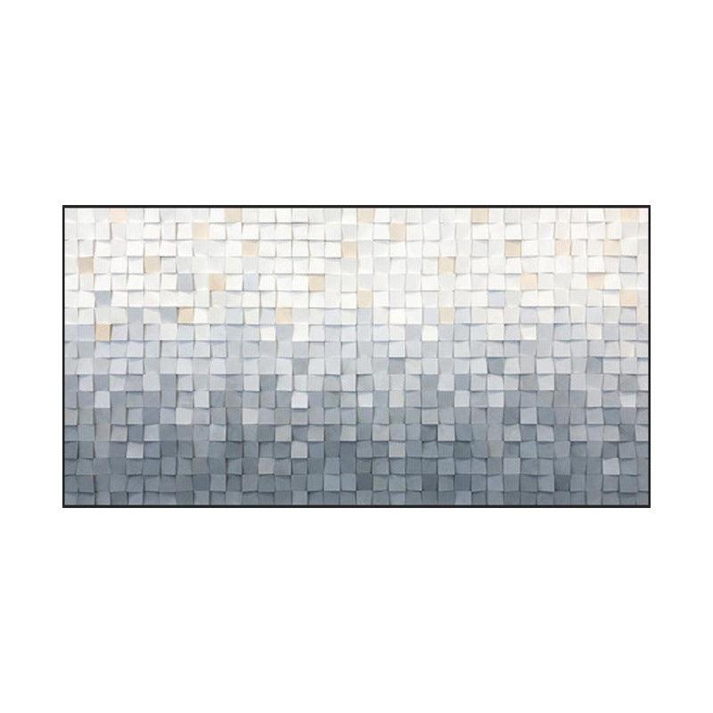 Peinture en bois tridimensionnelle Art mural mosaïque fait à la main 